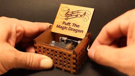 Puff the magic dragon music box